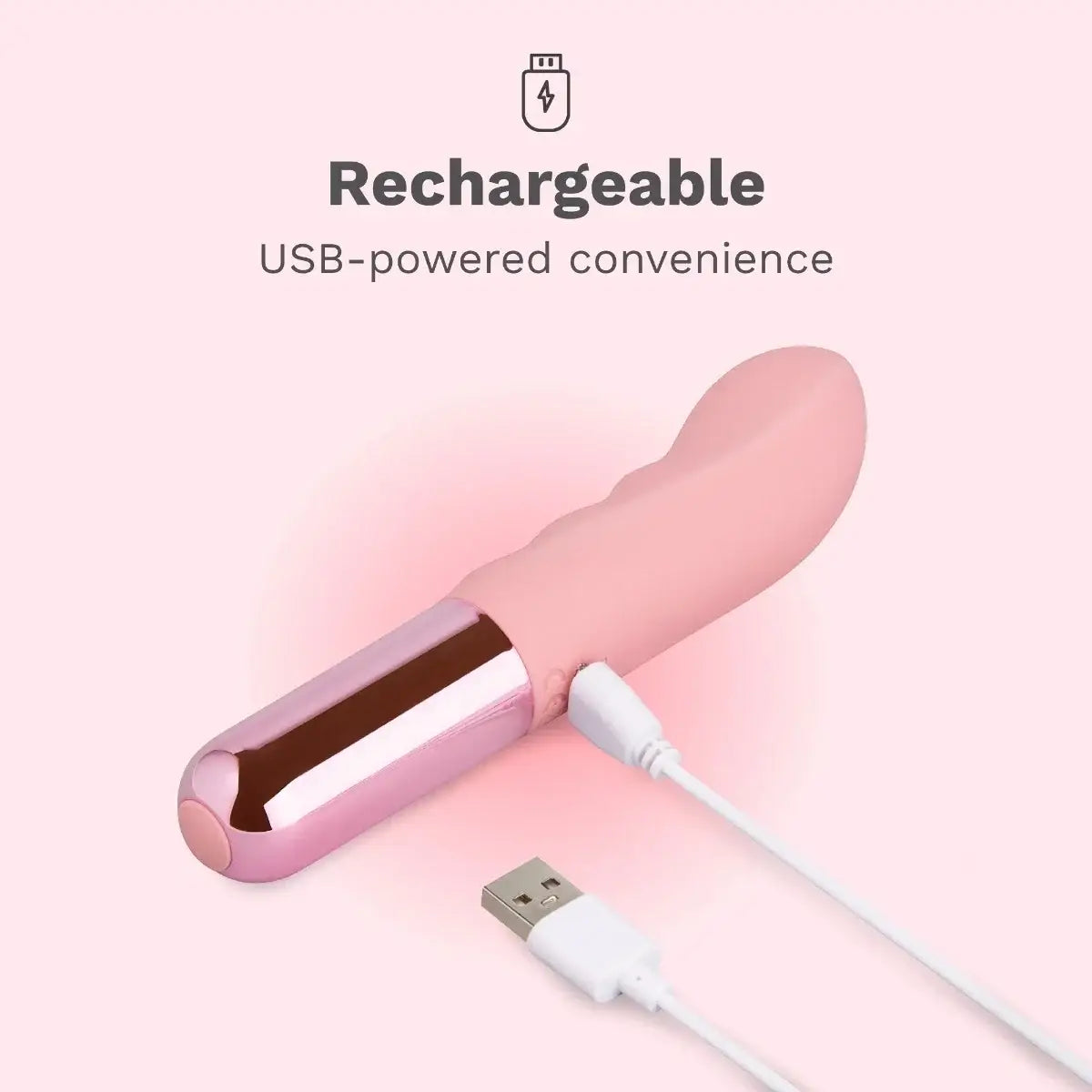 Le Wand Mini Vibe G-Thrill G-Spot Vibrator Pink