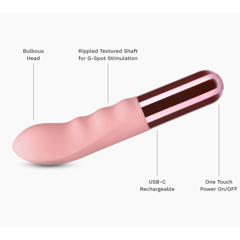 Le Wand Mini Vibe G-Thrill G-Spot Vibrator Pink