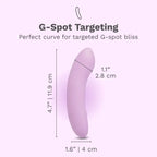 Le Wand Mini Vibe Glide G-Spot Vibrator Lilac
