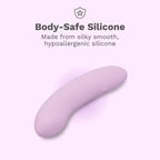 Le Wand Mini Vibe Glide G-Spot Vibrator Lilac