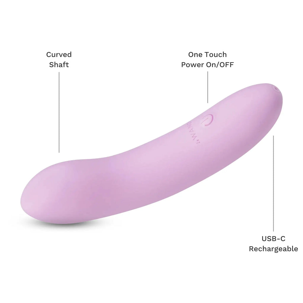 Le Wand Mini Vibe Glide G-Spot Vibrator Lilac