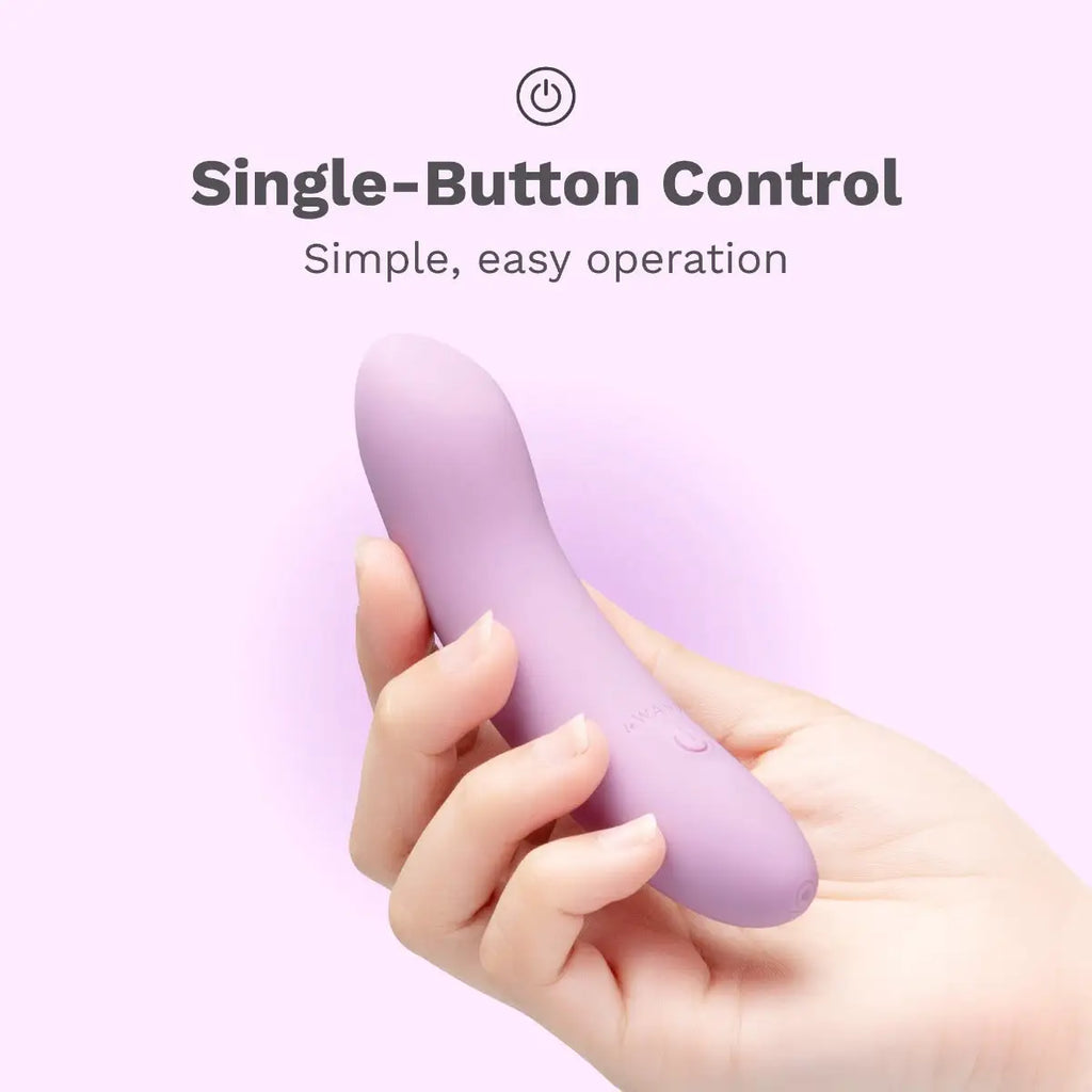Le Wand Mini Vibe Glide G-Spot Vibrator Lilac