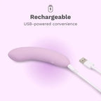 Le Wand Mini Vibe Glide G-Spot Vibrator Lilac