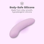 Le Wand Mini Vibe Glide G-Spot Vibrator Lilac