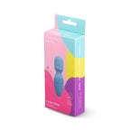 Le Wand Mini Vibe Pocket Rechargeable Vibrator Light Blue