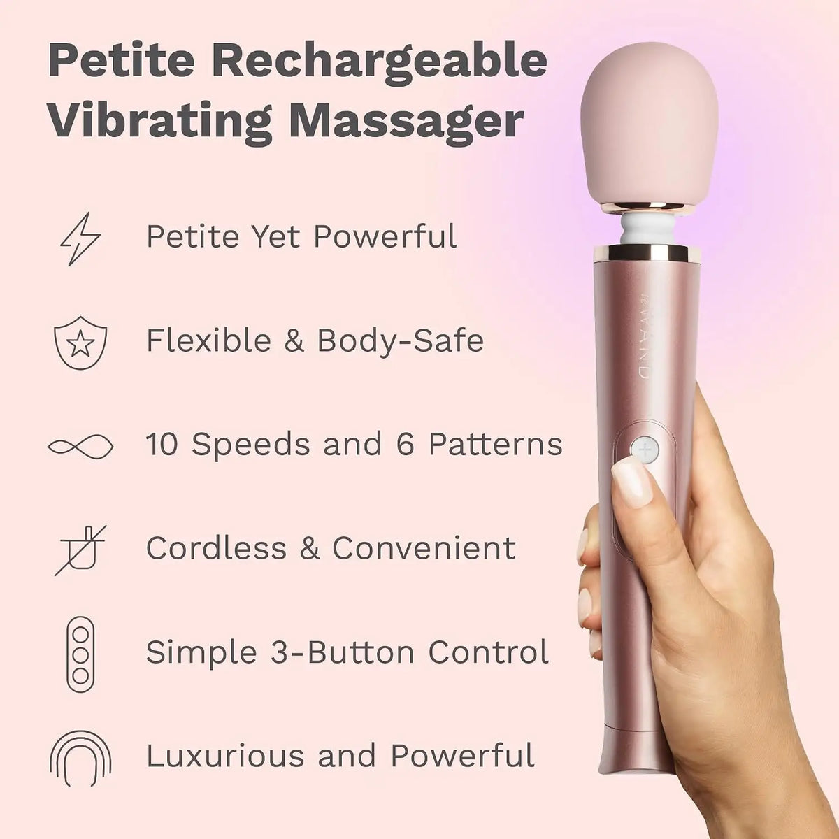Le Wand Petite Rechargeable Vibrator