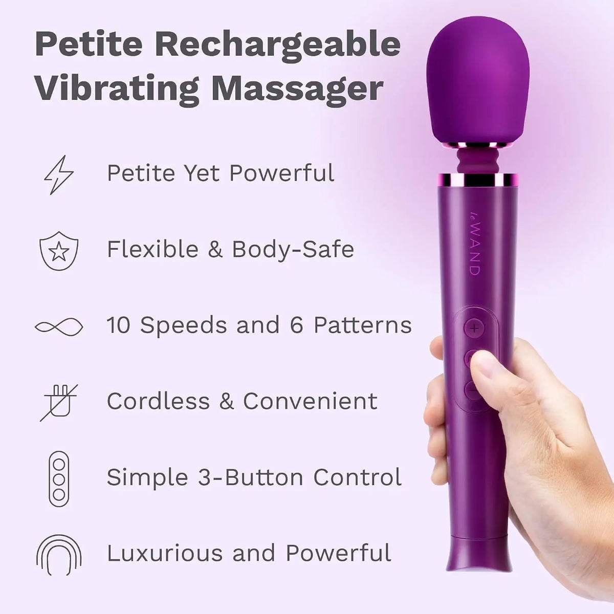Le Wand Petite Rechargeable Vibrator