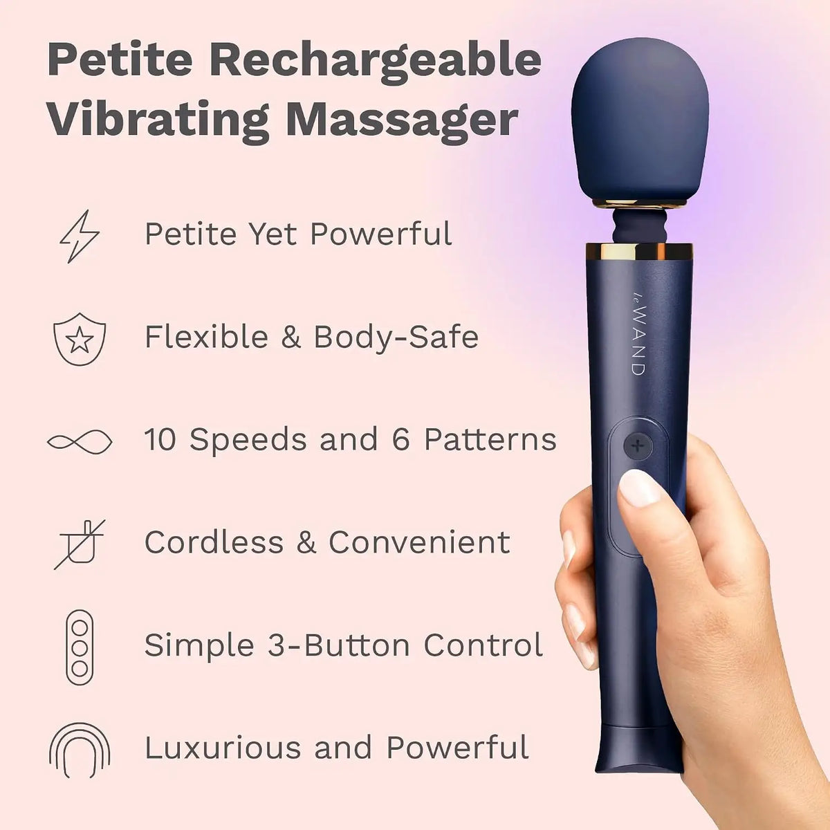 Le Wand Petite Rechargeable Vibrator