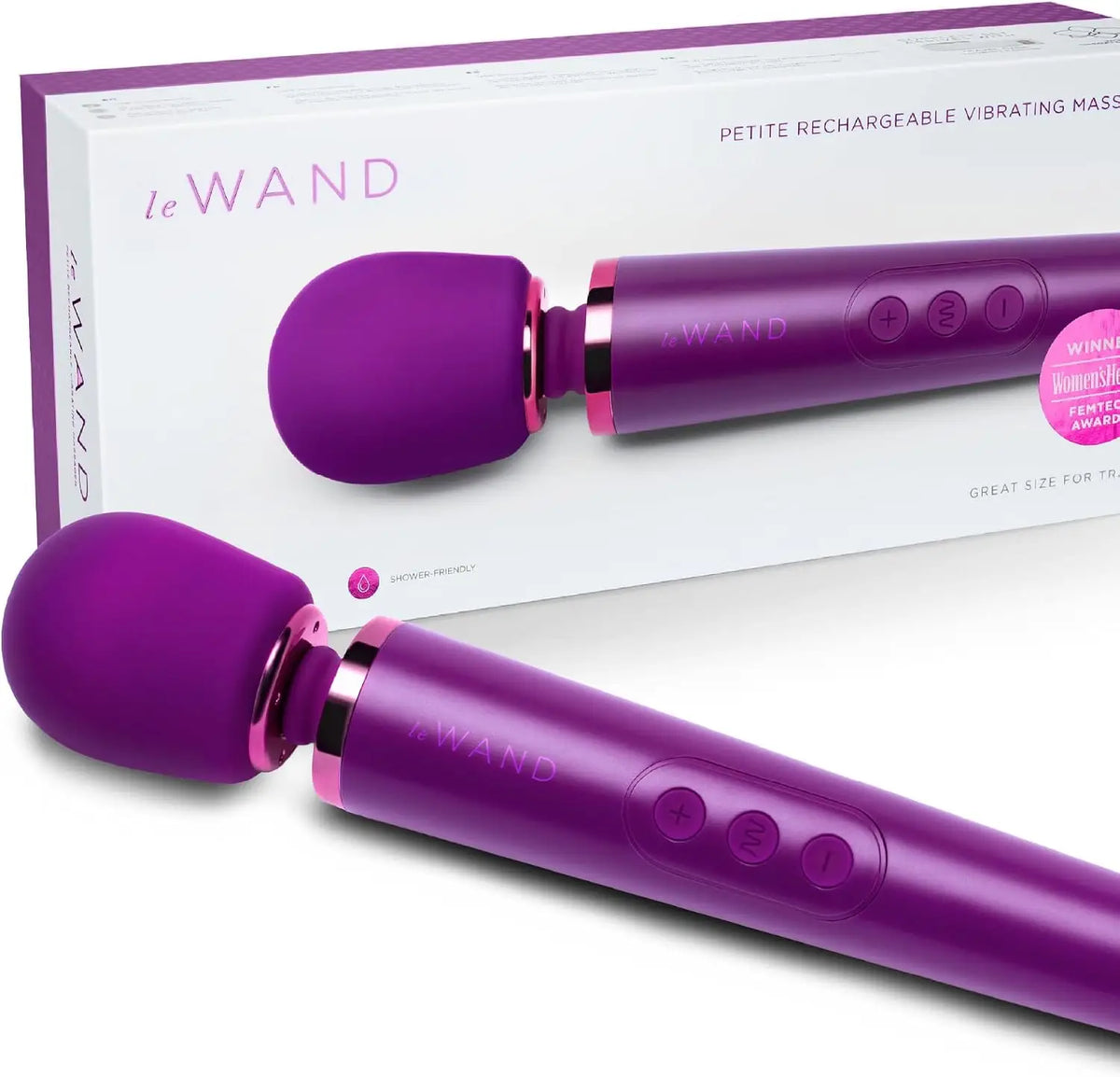 Le Wand Petite Rechargeable Vibrator Purple