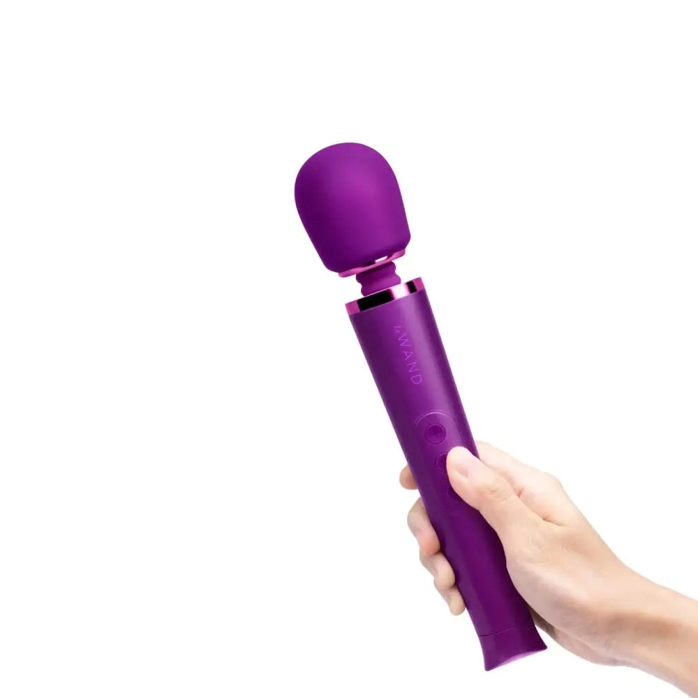 Le Wand Petite Rechargeable Vibrator - Purple