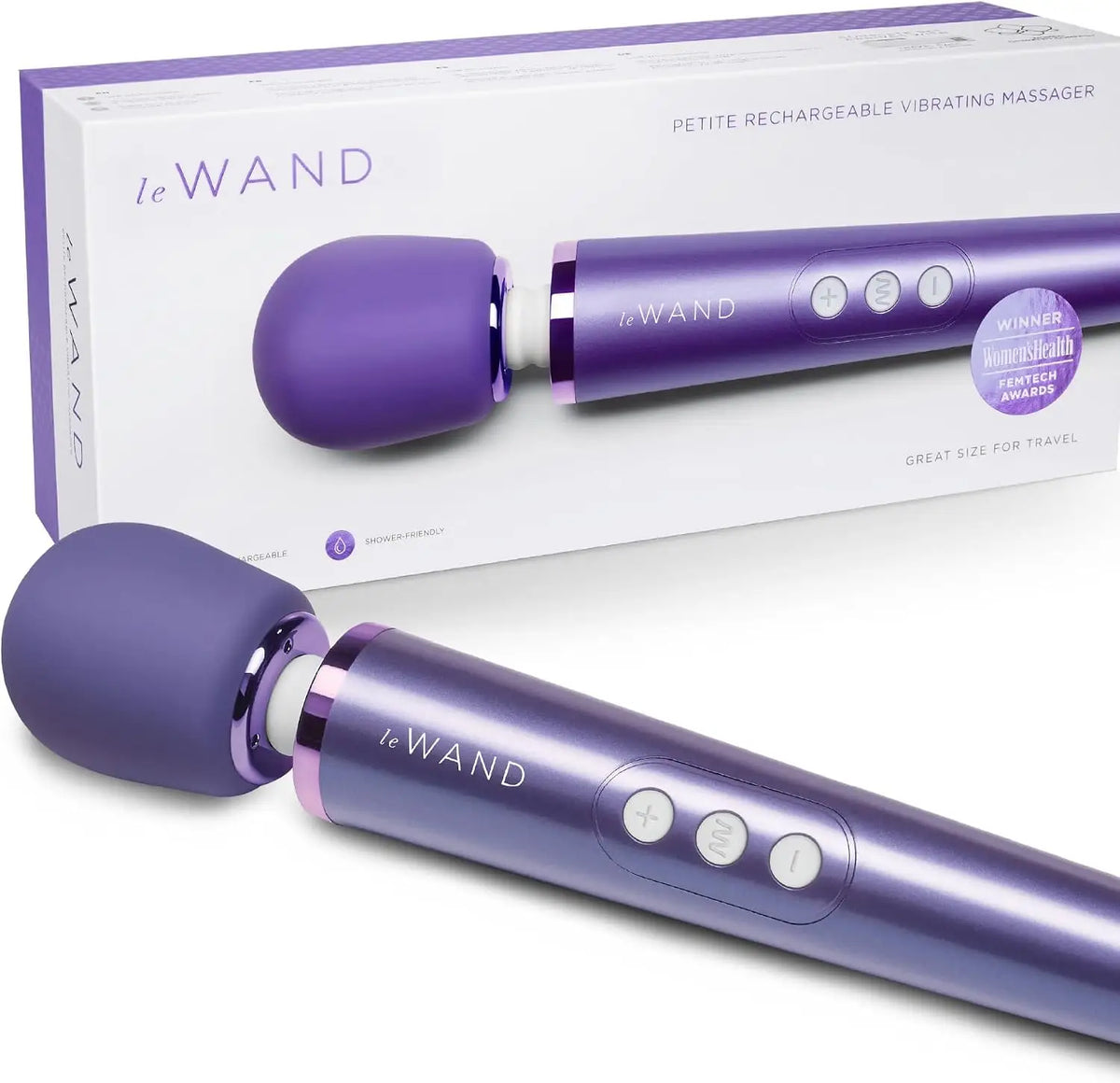 Le Wand Petite Rechargeable Vibrator Violet
