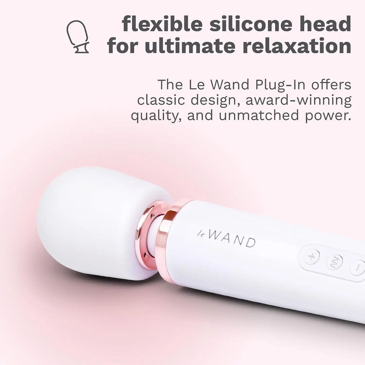 Le Wand Plug-In Vibrating Massager – Corded with Unlimited Power