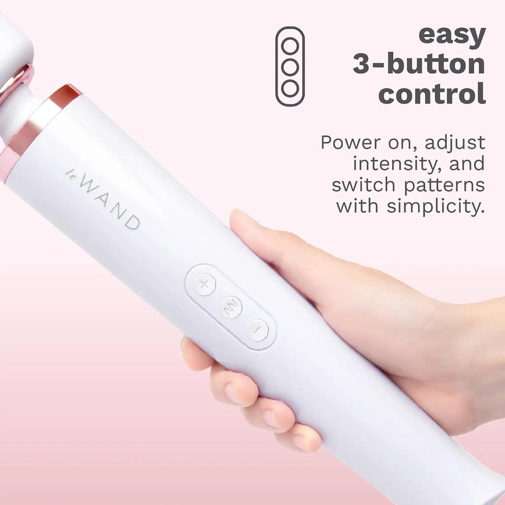 Le Wand Plug-In Vibrating Massager – Corded with Unlimited Power