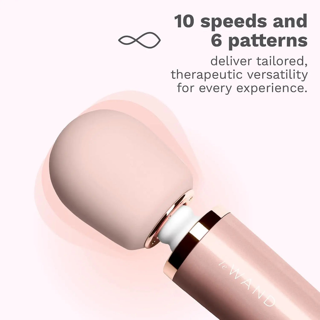 Le Wand Plug-In Vibrating Massager – Corded with Unlimited Power