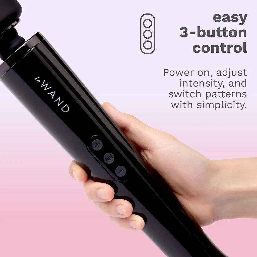 Le Wand Plug-In Vibrating Massager – Corded with Unlimited Power