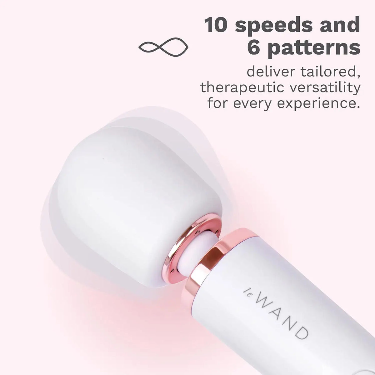 Le Wand Plug-In Vibrating Massager – Corded with Unlimited Power
