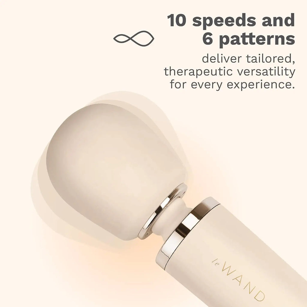 Le Wand Plug-In Vibrating Massager – Corded with Unlimited Power