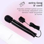 Le Wand Plug-In Vibrating Massager – Corded with Unlimited Power