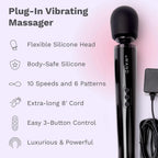 Le Wand Plug-In Vibrating Massager – Corded with Unlimited Power