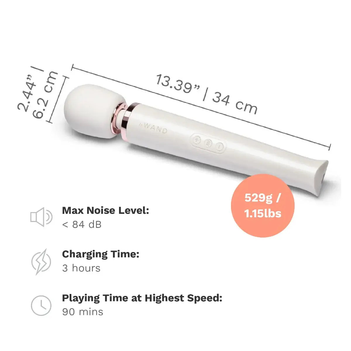 Le Wand Rechargeable Vibrator - Rolik®