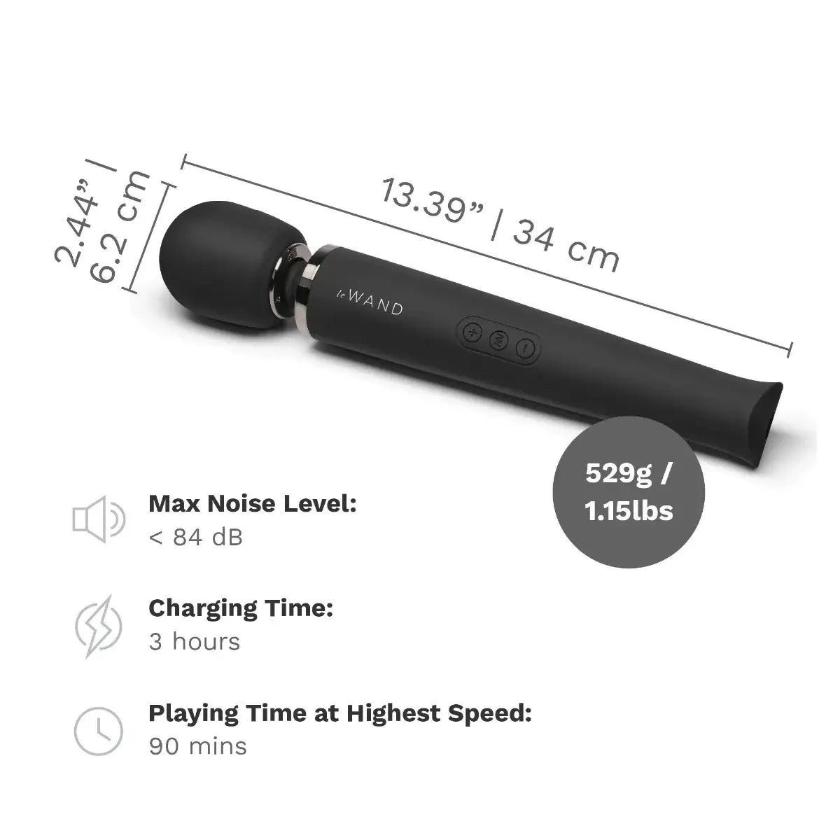 Le Wand Rechargeable Vibrator - Rolik®