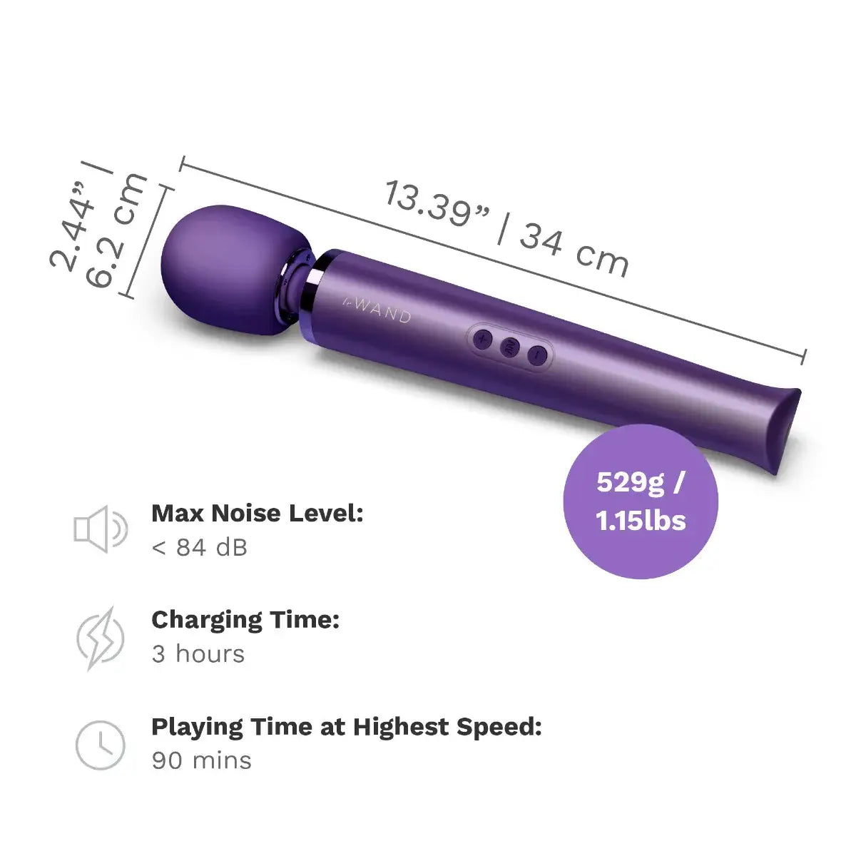 Le Wand Rechargeable Vibrator - Rolik®