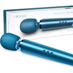 Le Wand Rechargeable Vibrator - Premium Massage Blue