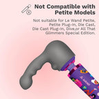 Le Wand Ripple Weighted Attachment for Massagers Gray