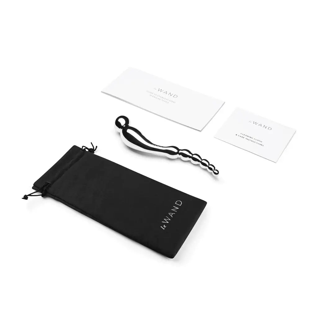 Le Wand Swerve Stainless Steel - Silver - Dildo
