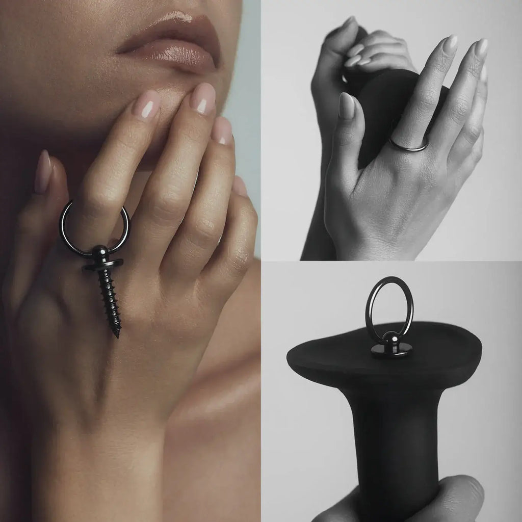 Leash and Dildo Ring Kit - Restraints