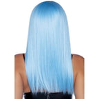 Leg Avenue® 24" Long Straight Bang Wig Blue - Rolik®