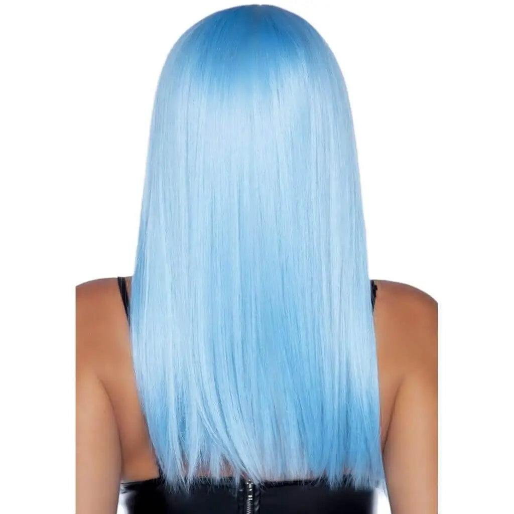 Leg Avenue® 24" Long Straight Bang Wig Blue - Rolik®