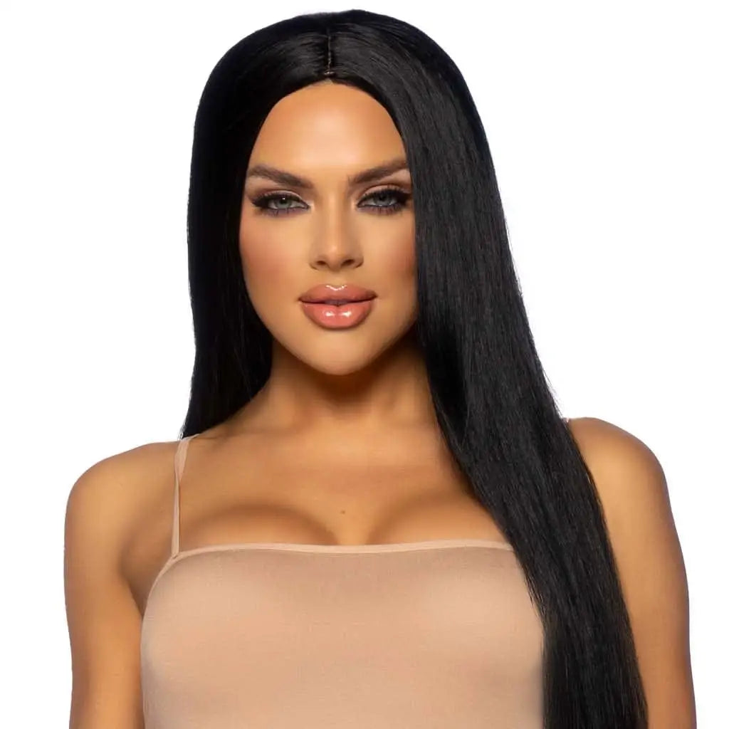 Leg Avenue® 33" Long Straight Center Part Wig - Rolik®