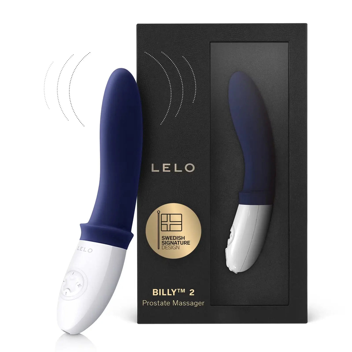 LELO Billy 2 Prostate Massager with 8 Vibration Patterns Blue