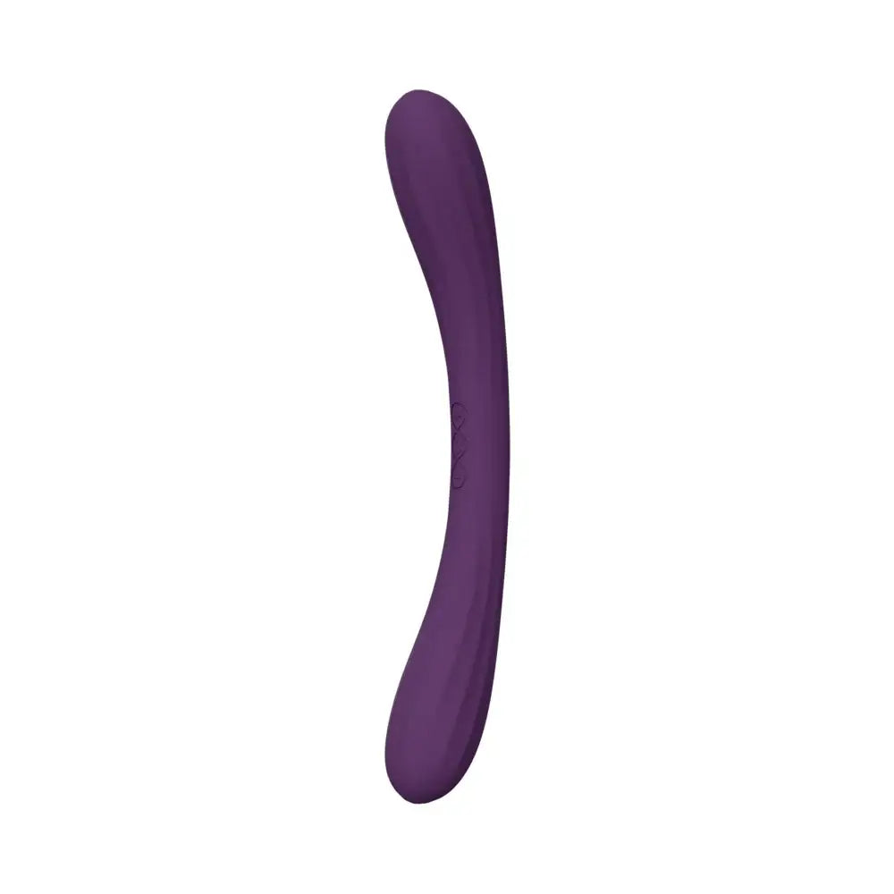 LELO BOOMERANG Dual-Ended Couples Vibrator Dark Purple