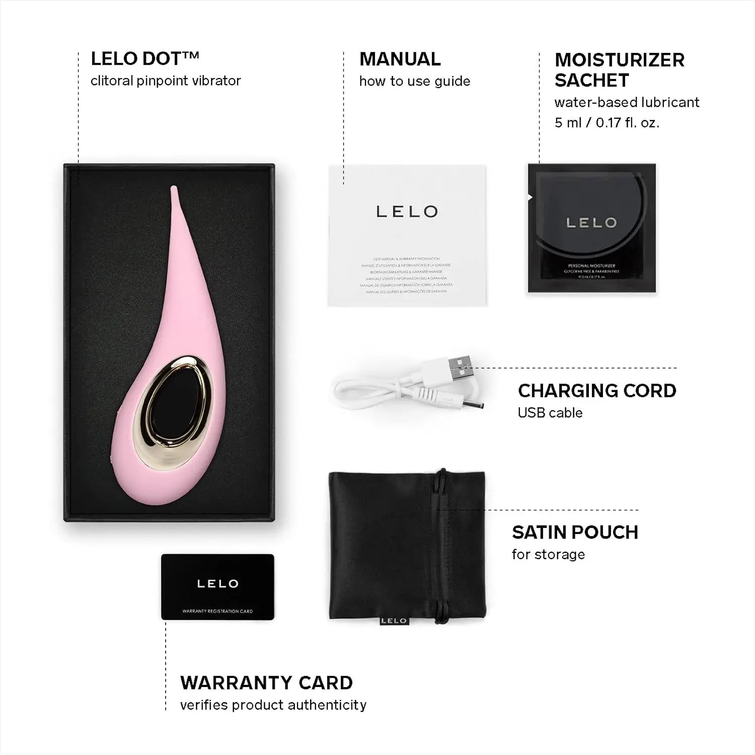 LELO Dot™ Clitoral Vibrator - Rolik®