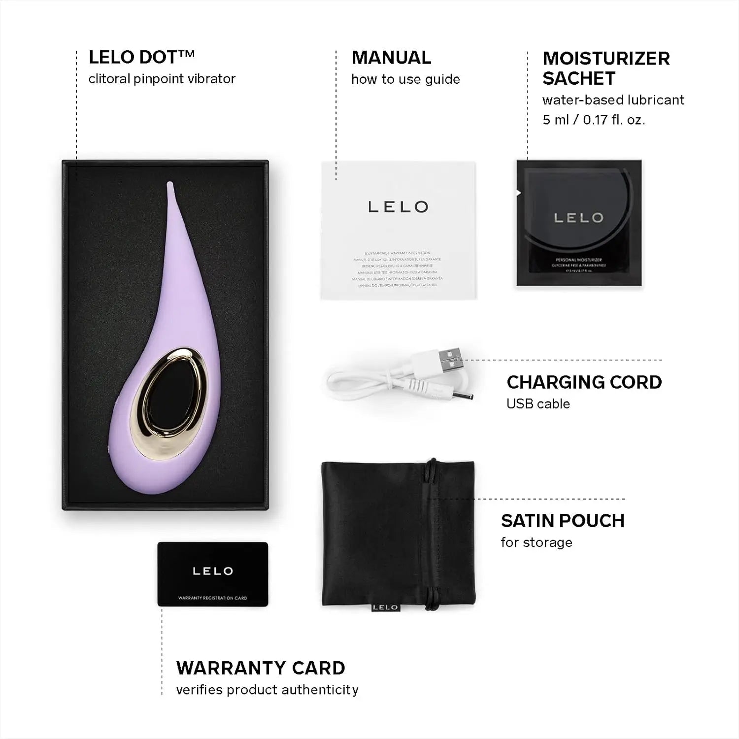 LELO Dot™ Clitoral Vibrator - Rolik®