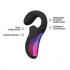 LELO Enigma™ Cruise Dual Stimulation Sonic Massager