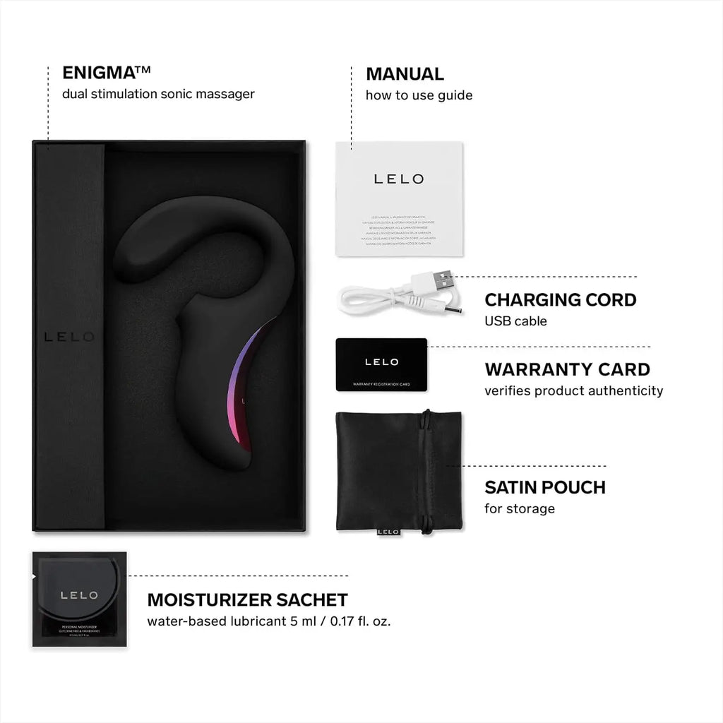 LELO Enigma™ Dual Stimulation Sonic Massager - Rolik®