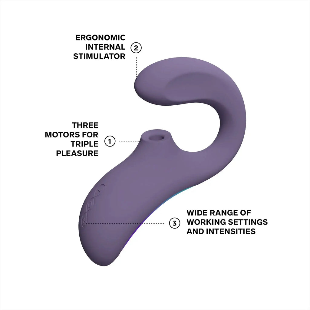 LELO Enigma Wave™ Dual Stimulation Sonic Massager - Rolik®