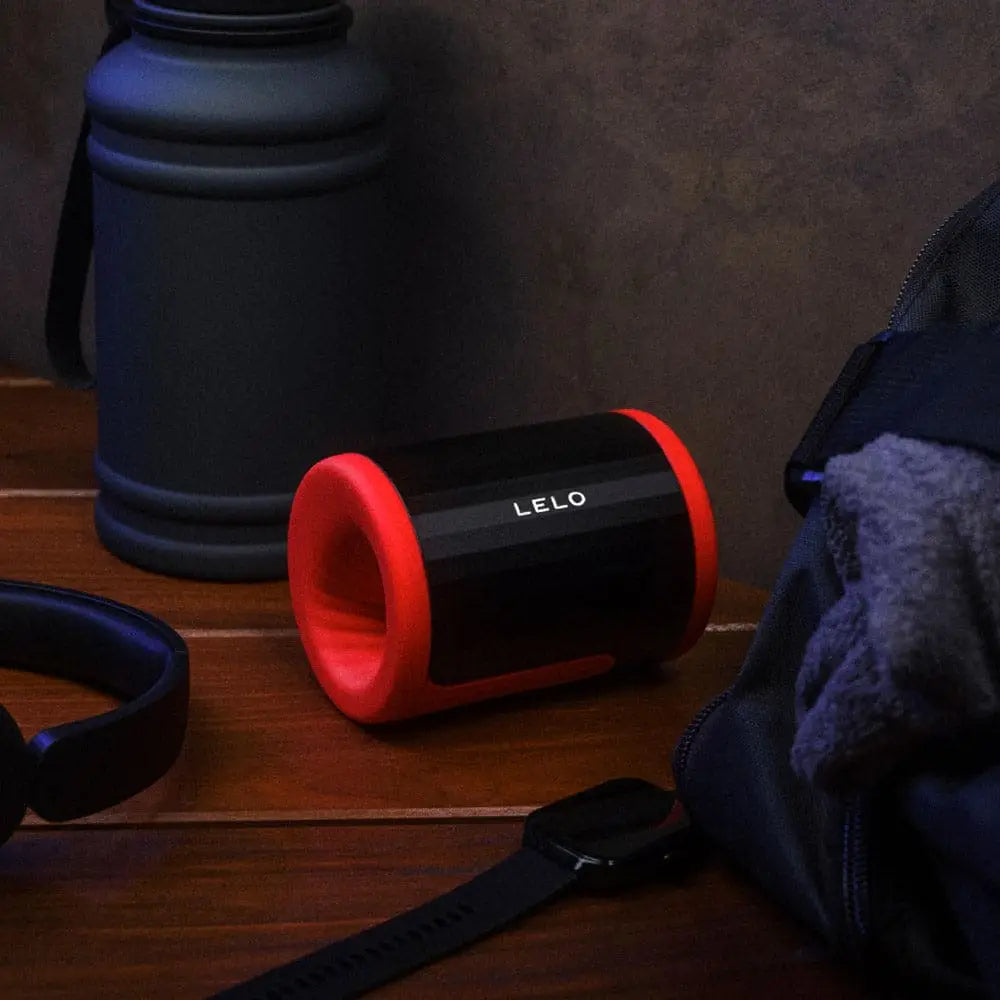 LELO F2S™ App-Enabled Massager & Stroker Red Rolik®
