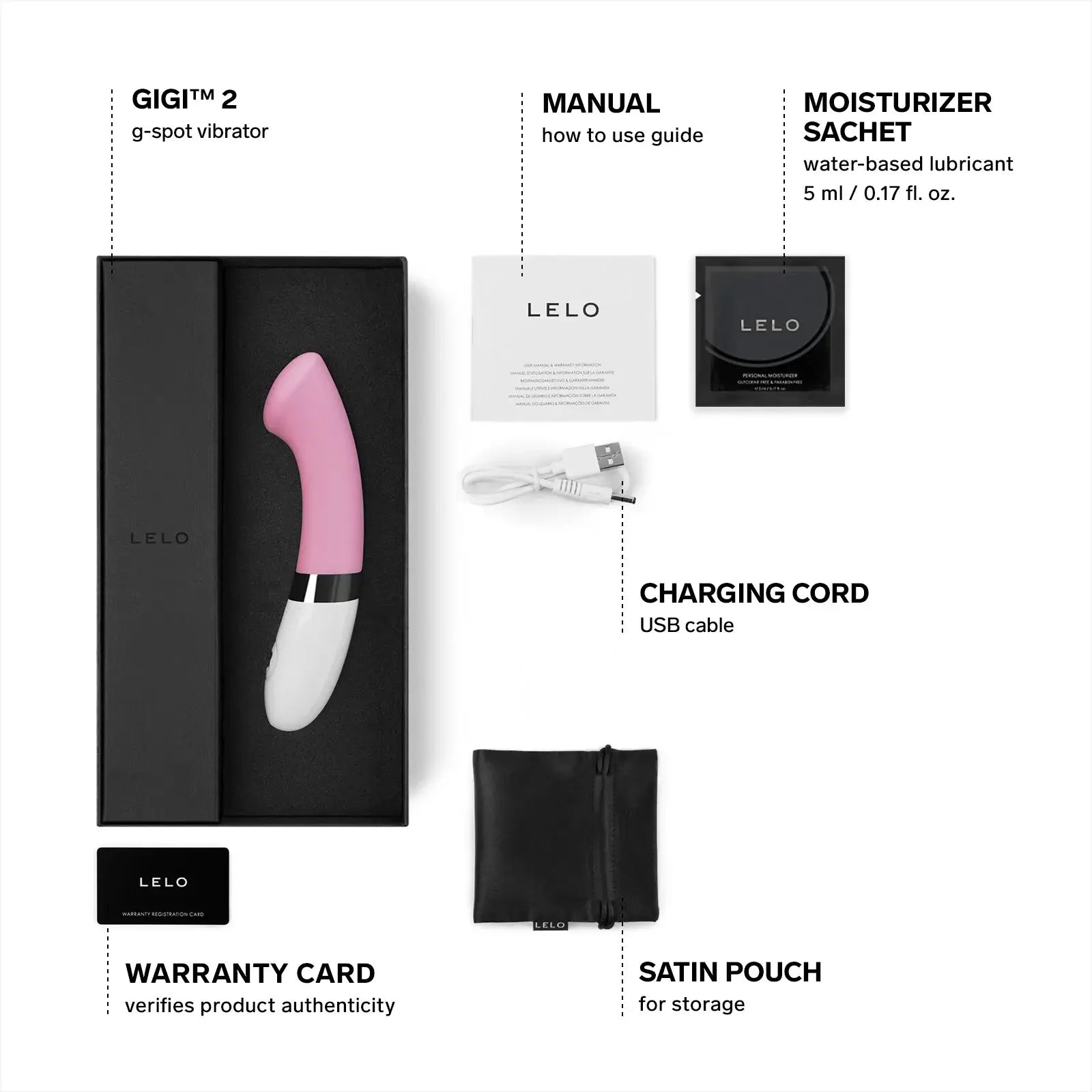 LELO Gigi 2 G - Spot Vibrator - Rolik®