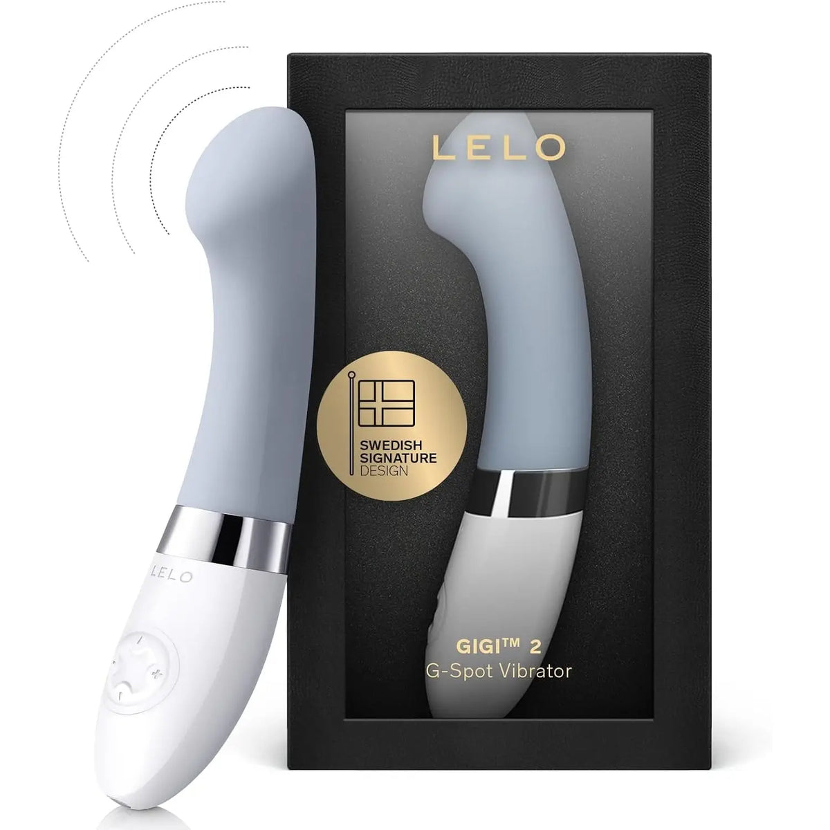 LELO Gigi 2 G-Spot Vibrator with 8 Vibration Patterns Gray
