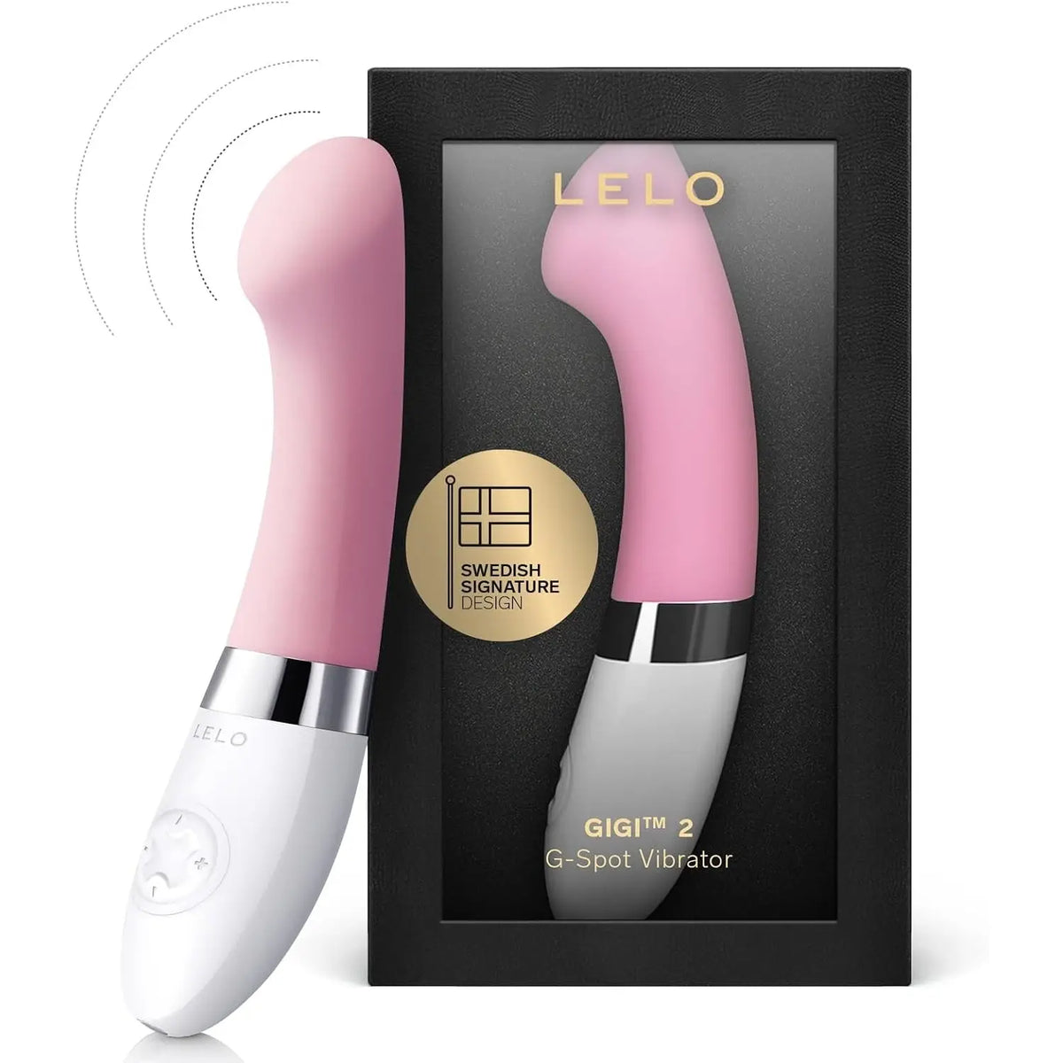 LELO Gigi 2 G-Spot Vibrator with 8 Vibration Patterns Pink