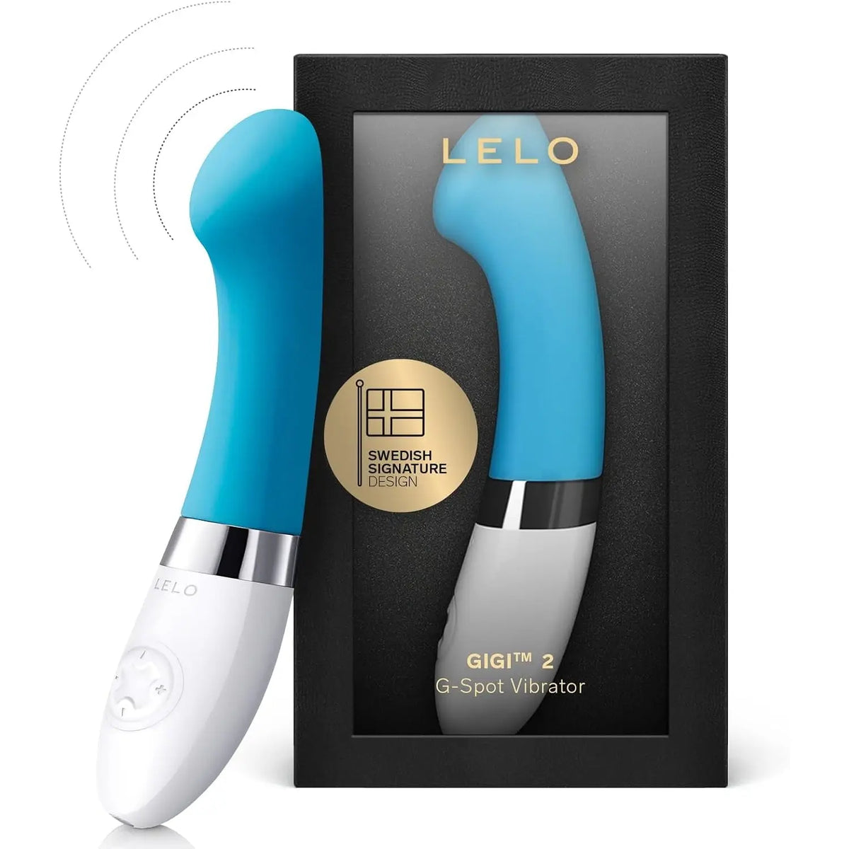 LELO Gigi 2 G-Spot Vibrator with 8 Vibration Patterns Turquoise