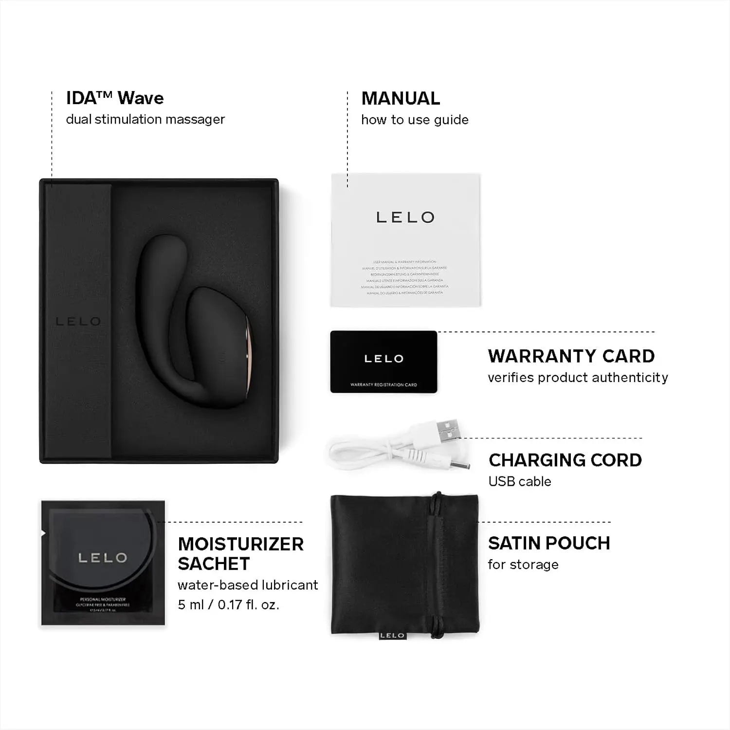 LELO Ida Wave Dual Stimulation Massager - Rolik®