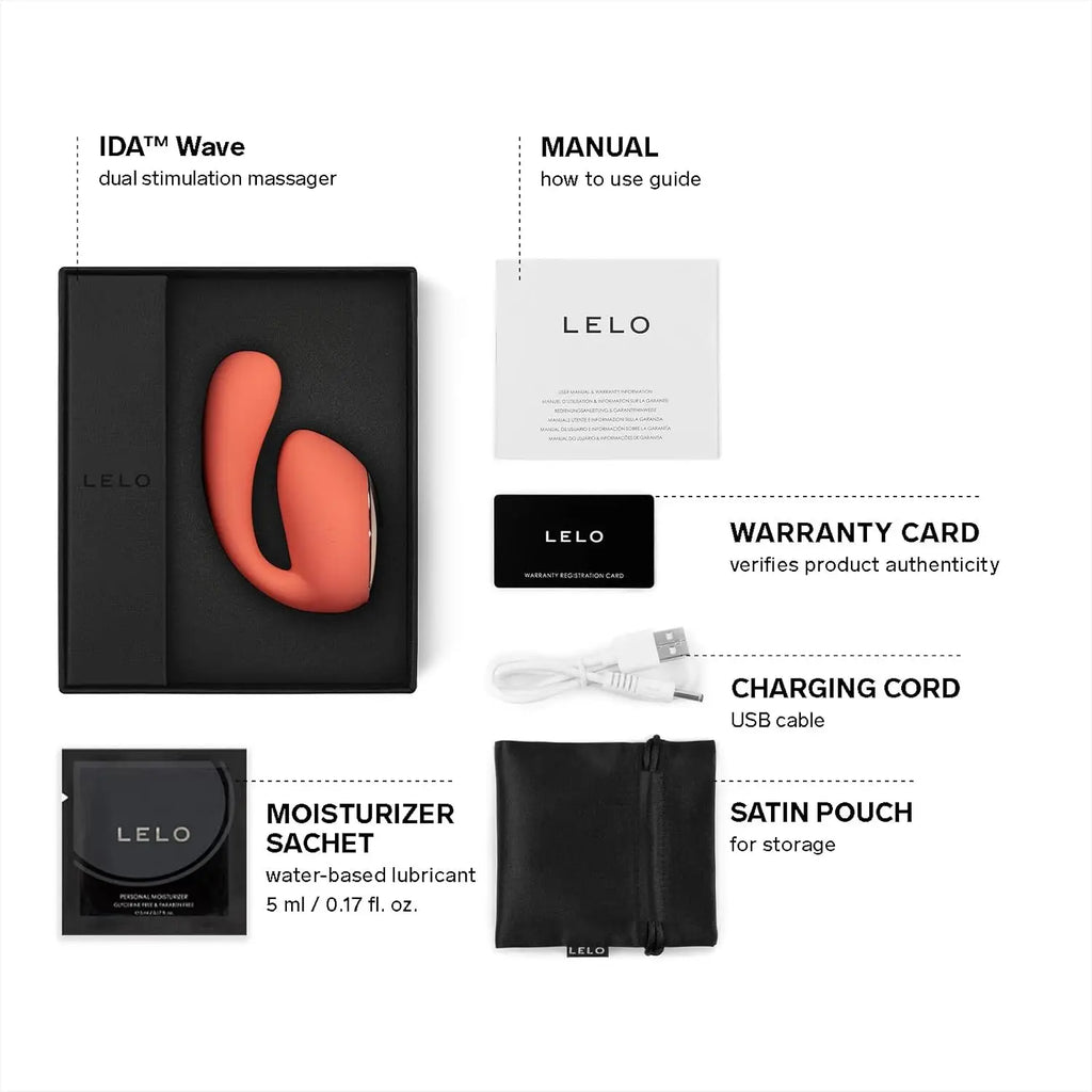 LELO Ida Wave Dual Stimulation Massager - Rolik®