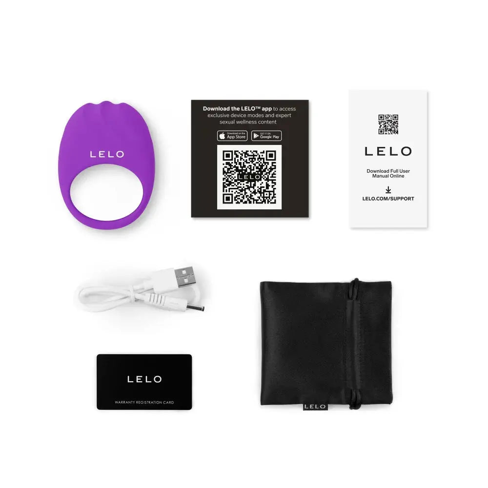 Purple Lifeguard™ Originals Vibrating Couple’s Ring