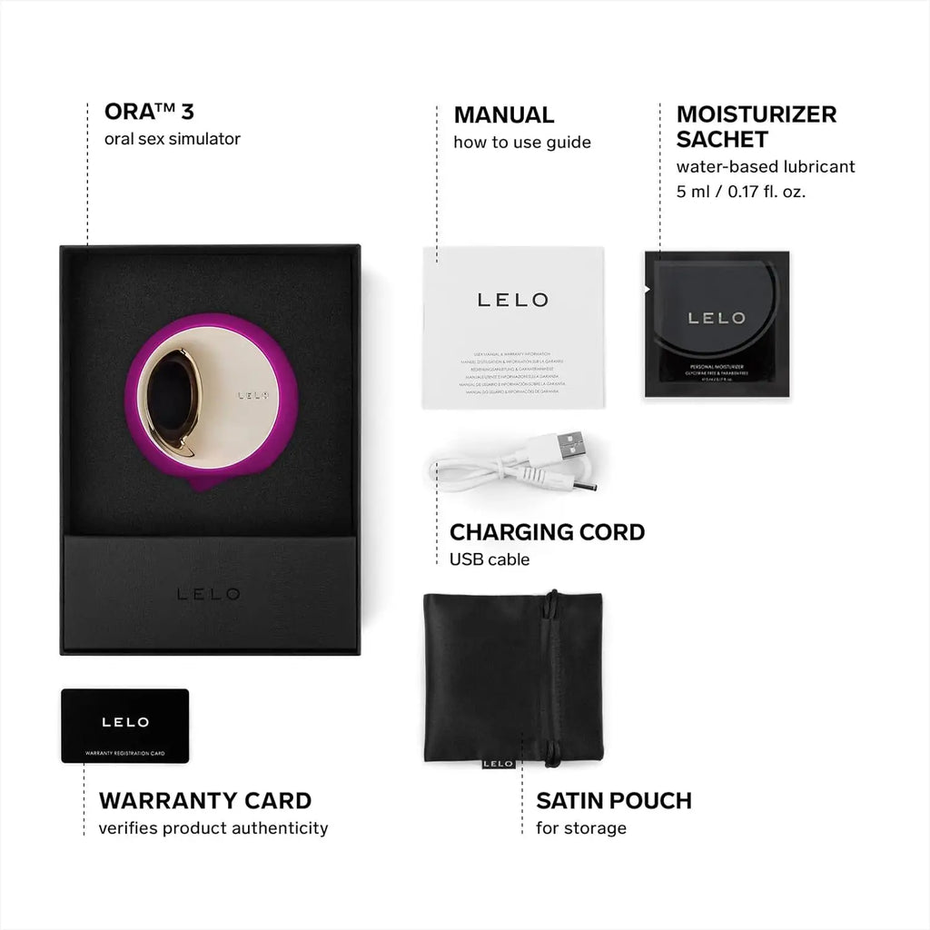 LELO Ora™ 3 Oral Pleasure Stimulator - Rolik®