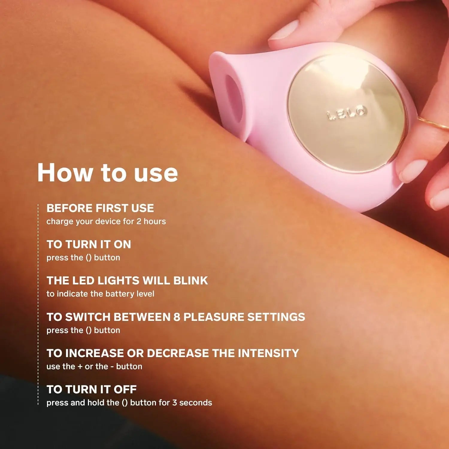 LELO Sila™ Sonic Clitoral Massager - Rolik®
